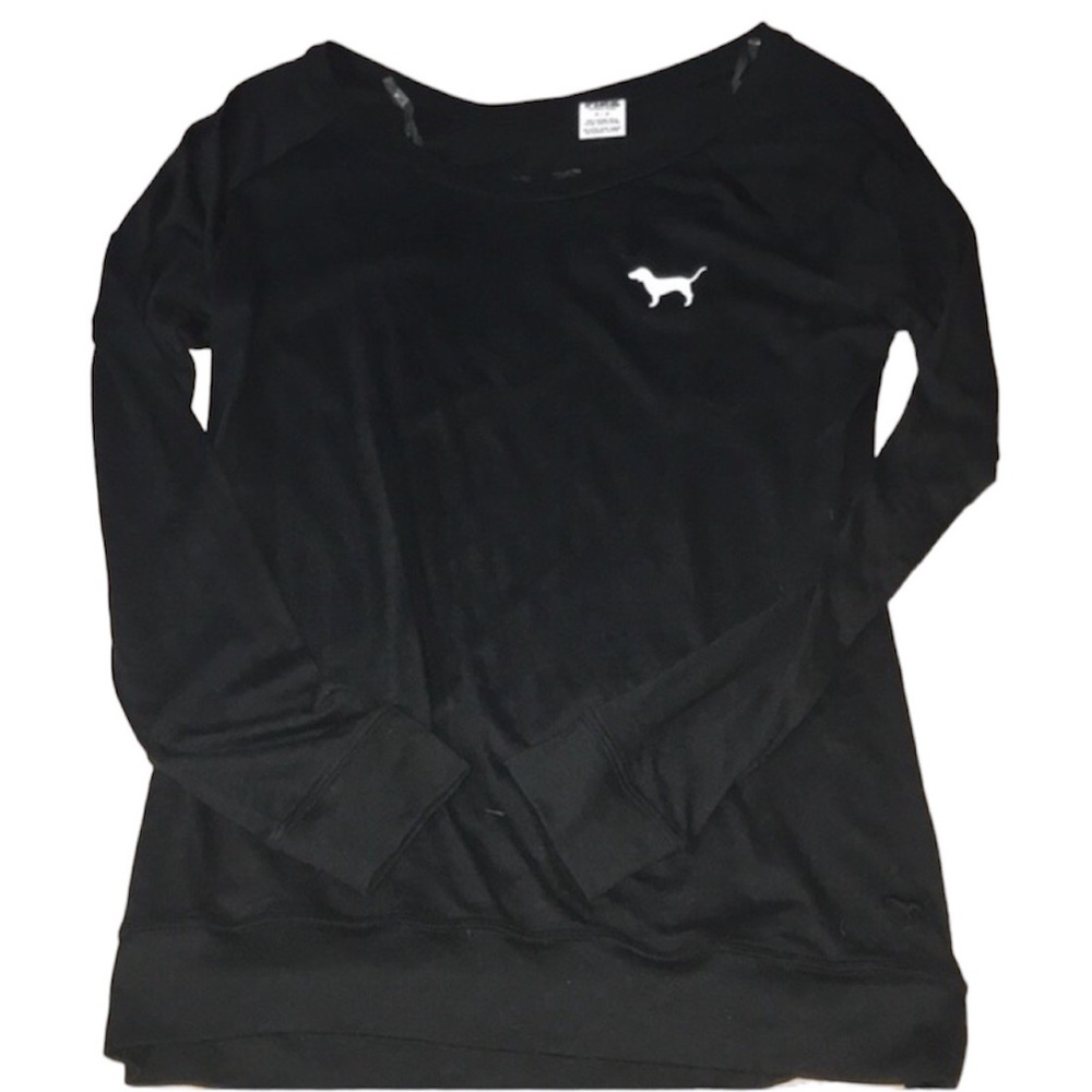 Vs pink Black top
